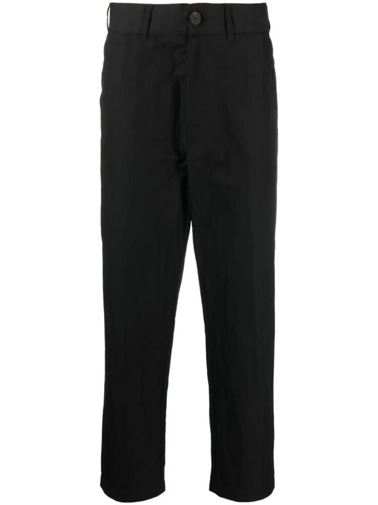 Studio Nicholson Bill high-waist tapered trousers - Black Cover