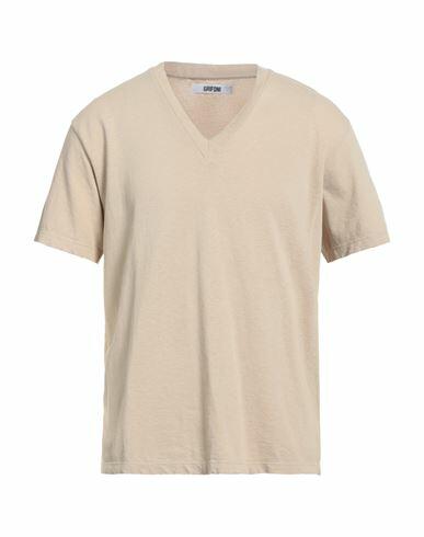 Grifoni Man T-shirt Sand Cotton, Linen Cover