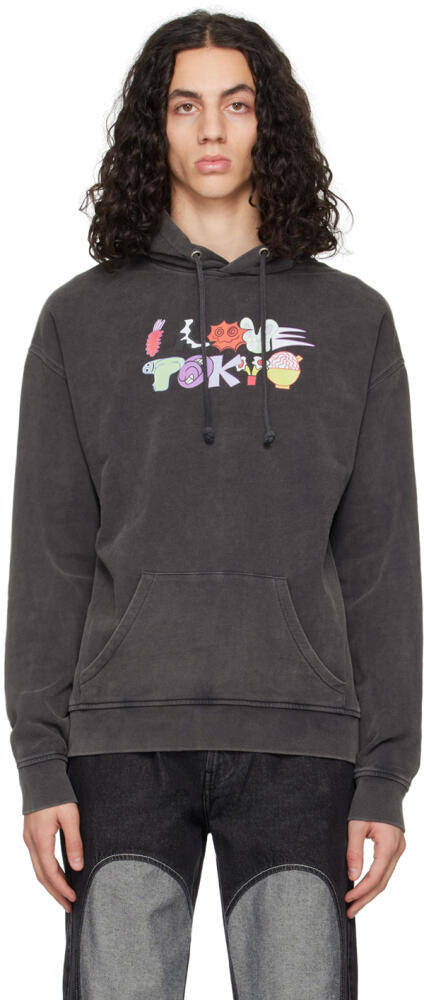 Carne Bollente Black 'I Love Tokyo' Hoodie Cover