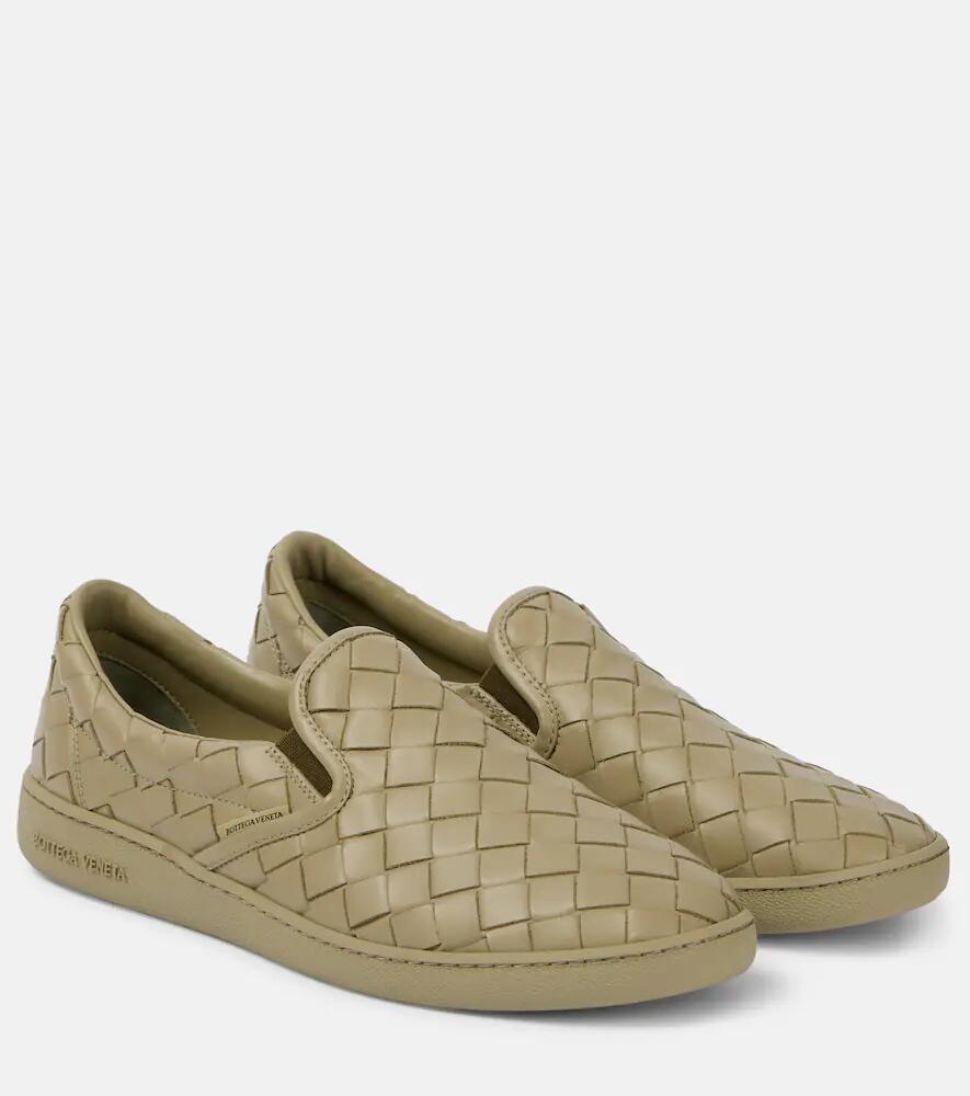 Bottega Veneta Sawyer leather slip-on sneakers Cover