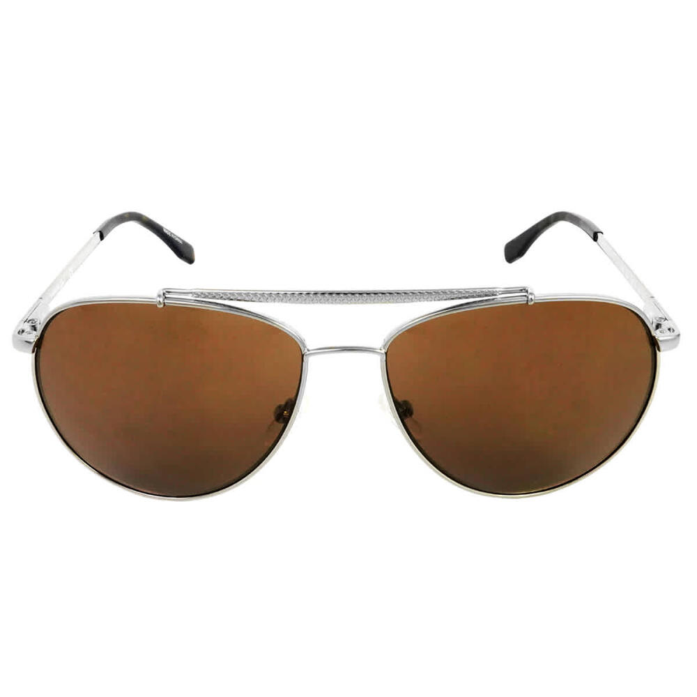 Lacoste Brown Pilot Unisex Sunglasses Cover