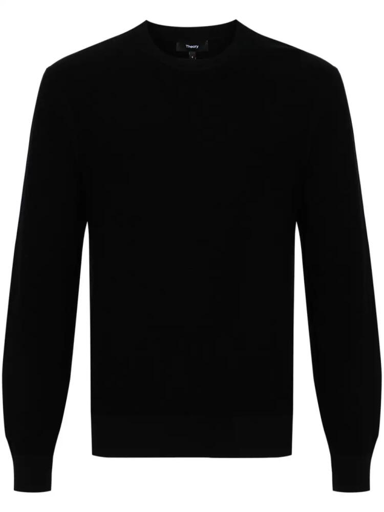 Theory Riland crew-neck jumper - Black Cover