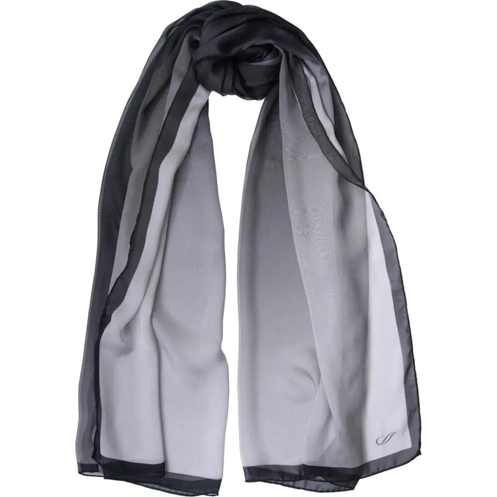 Elizabetta Sophia - Silk Scarf/Shawl for Women in Smoke Cover