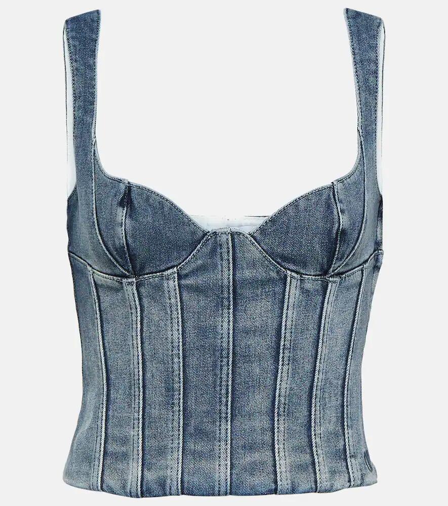 Off-White Denim bustier Cover