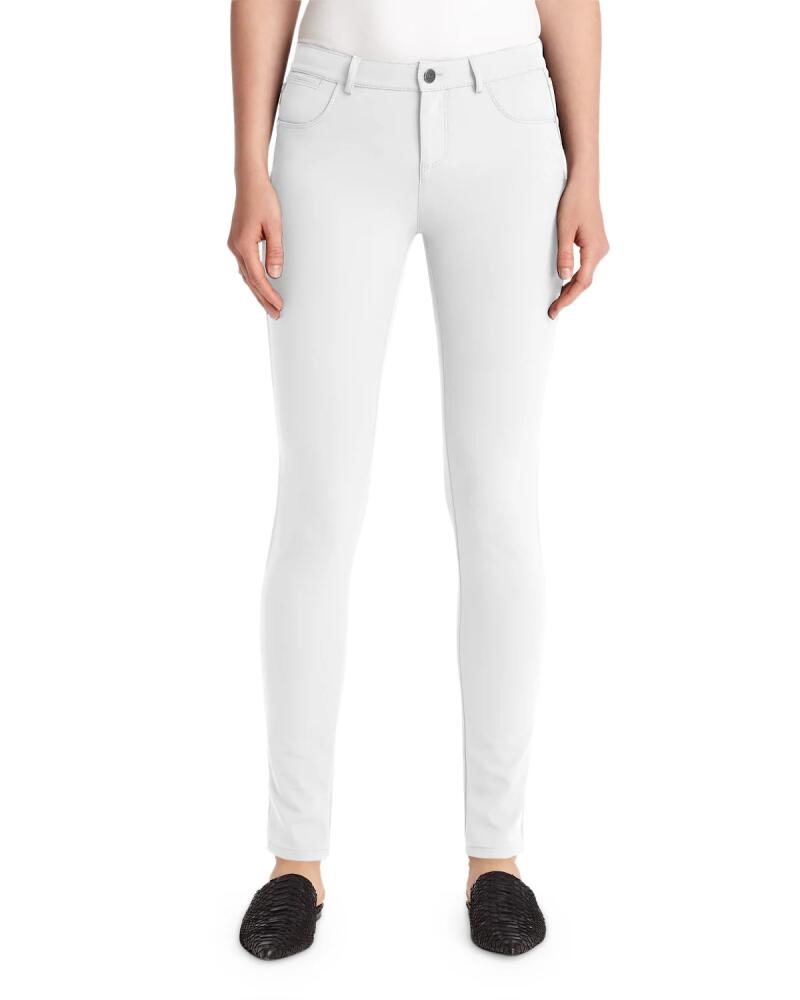 Lafayette 148 New York Mercer Acclaimed Stretch Mid-Rise Skinny Jeans Cover