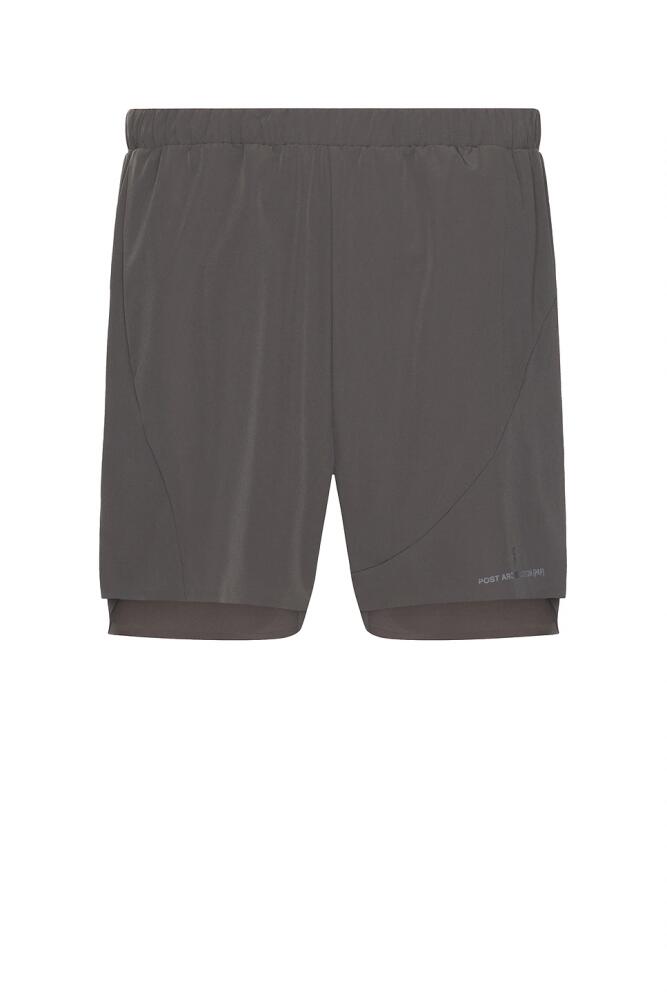 On x Post Archive Faction (PAF) Shorts in Grey Cover