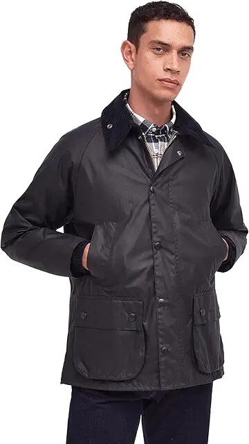 Barbour Bedale Wax Jacket (Navy 1) Men's Jacket Cover