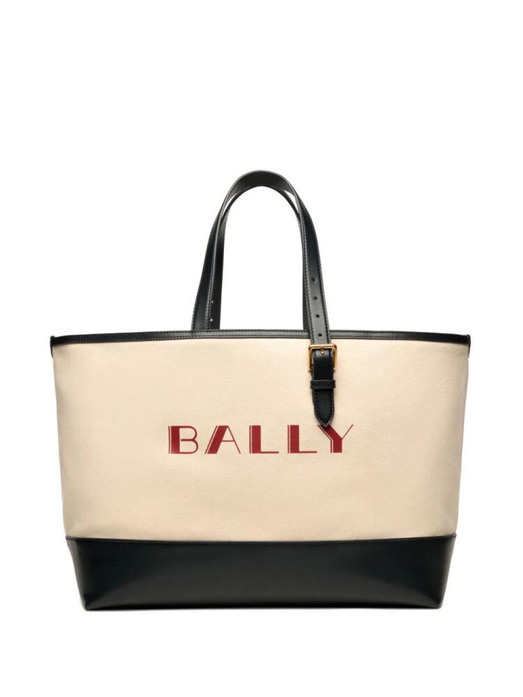 Bally Summer Capsule organic-cotton tote - Neutrals Cover