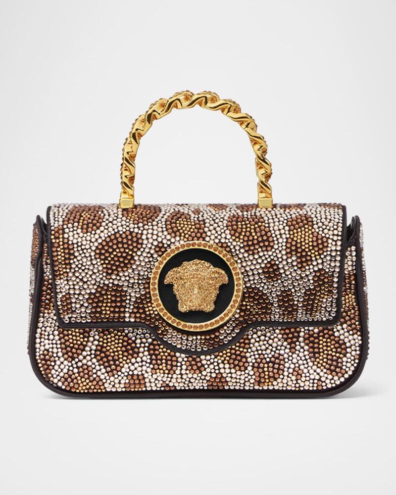 Versace La Medusa Mini Beaded Top-Handle Bag Cover