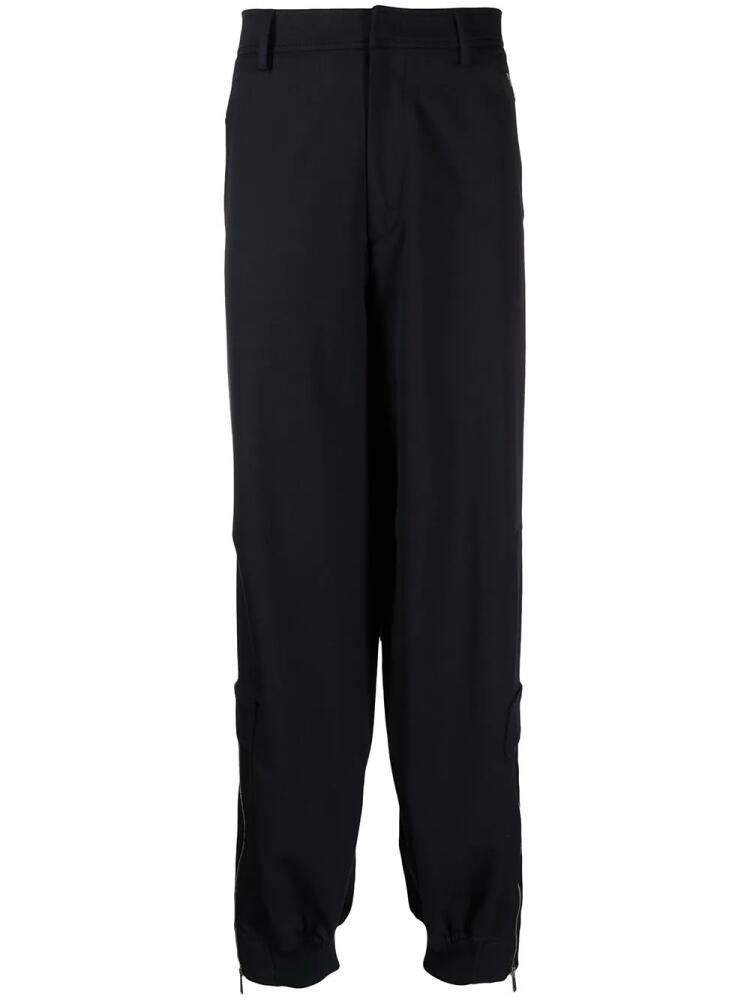 Valentino Garavani logo-embroidered track pants - Blue Cover