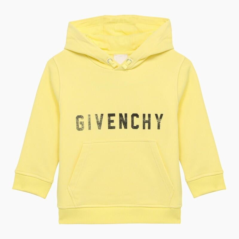 Givenchy Yellow cotton hoodie with logo Cover