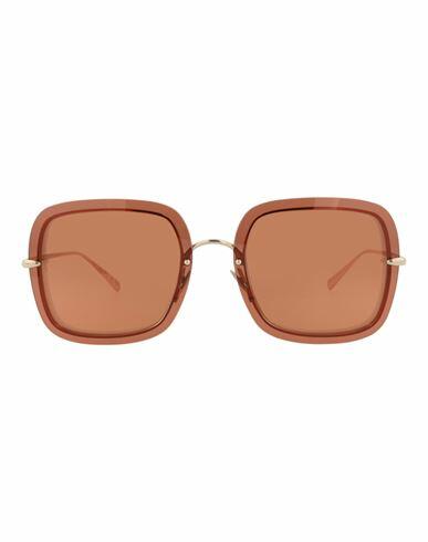 Pomellato Square-frame Metal Sunglasses Woman Sunglasses Gold Metal Cover