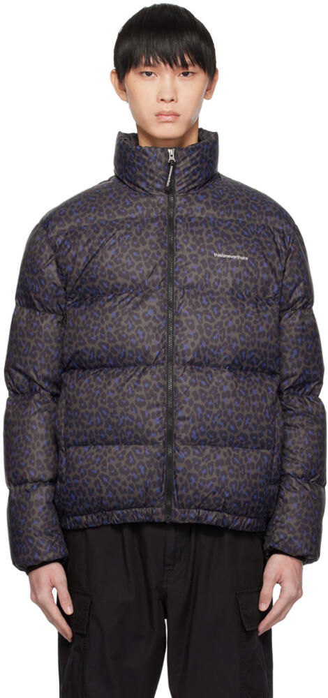 thisisneverthat Gray & Blue T Down Jacket Cover