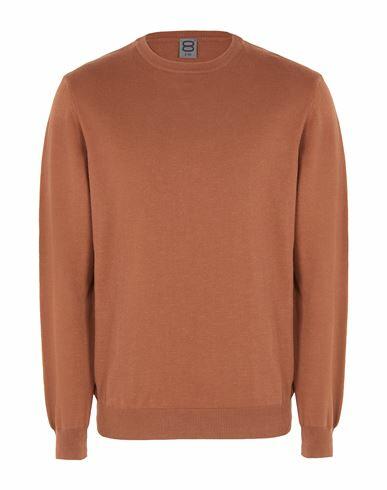 8 By Yoox Man Sweater Brown Organic cotton Cover