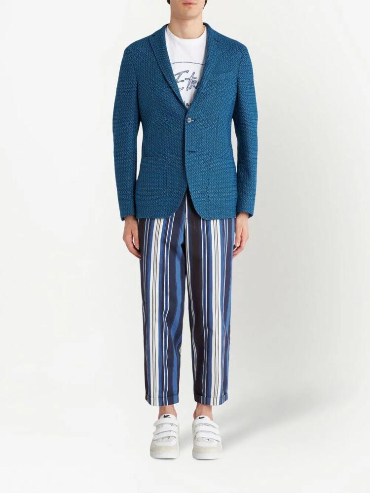 ETRO single-breasted blazer - Blue Cover