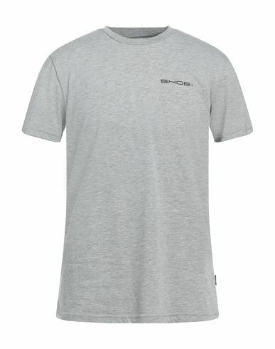 Shoe Man T-shirt Grey Cotton, Polyester Cover