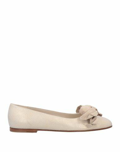 Mia Becar Woman Ballet flats Beige Leather Cover