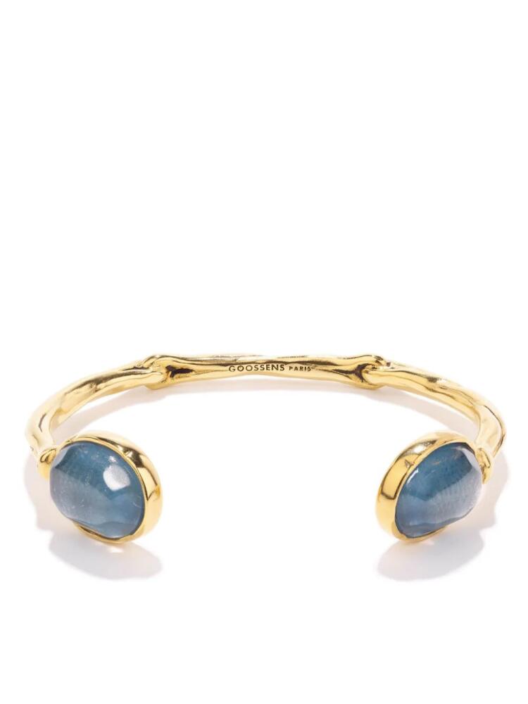 Goossens Talisman Cabochons open-cuff bracelet - Gold Cover