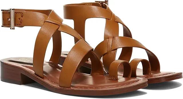 Franco Sarto Ina Strappy Sandals (Tan Leather) Women's Sandals Cover