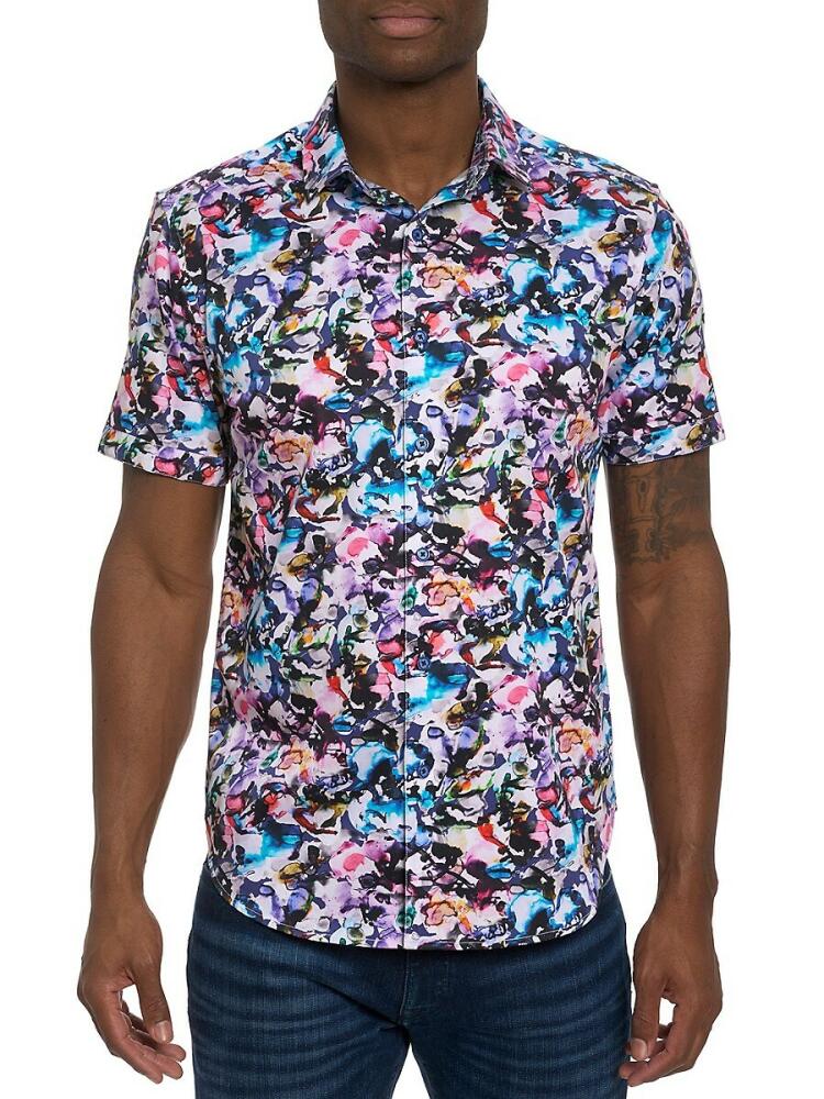 Robert Graham Men's The Atlas Floral Shirt Cover