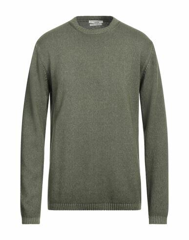 Daniele Fiesoli Man Sweater Military green Cashmere Cover