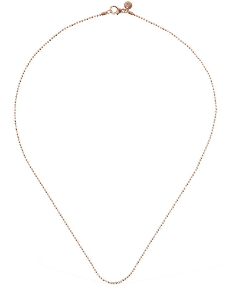 DODO 9kt Rose Gold Bollicine Necklace Cover