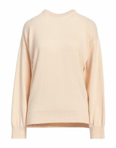 Semicouture Woman Sweater Beige Virgin Wool, Cashmere Cover