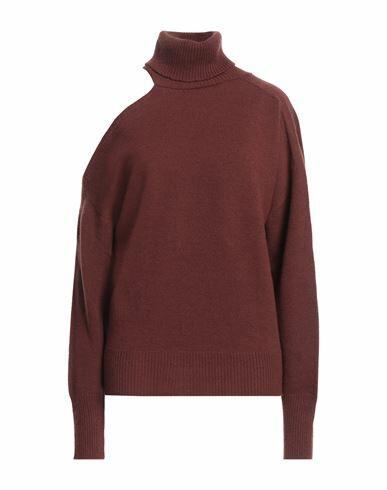 Essentiel Antwerp Woman Turtleneck Cocoa Acrylic, Polyamide, Alpaca wool, Mohair wool Cover