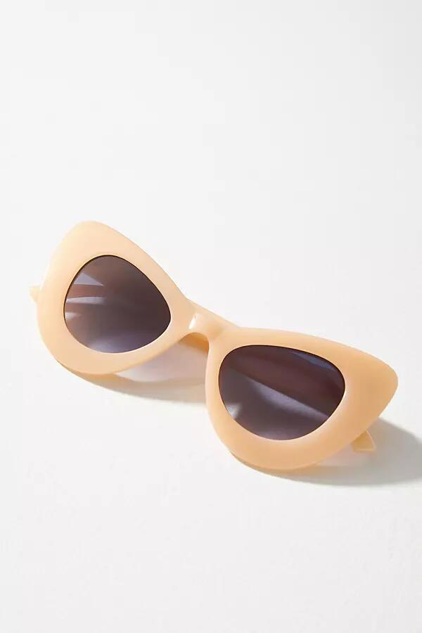 By Anthropologie Oversized Curvy Cat-Eye Sunglasses Cover