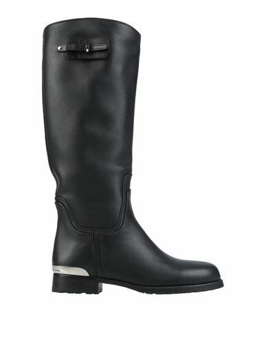 Ermanno Scervino Woman Boot Black Soft Leather Cover