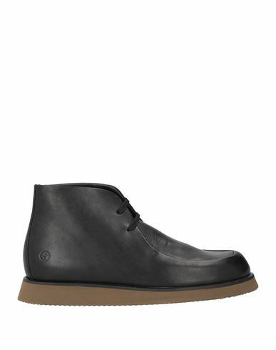 Giorgio Armani Man Ankle boots Black Cow leather, Cowhide Cover