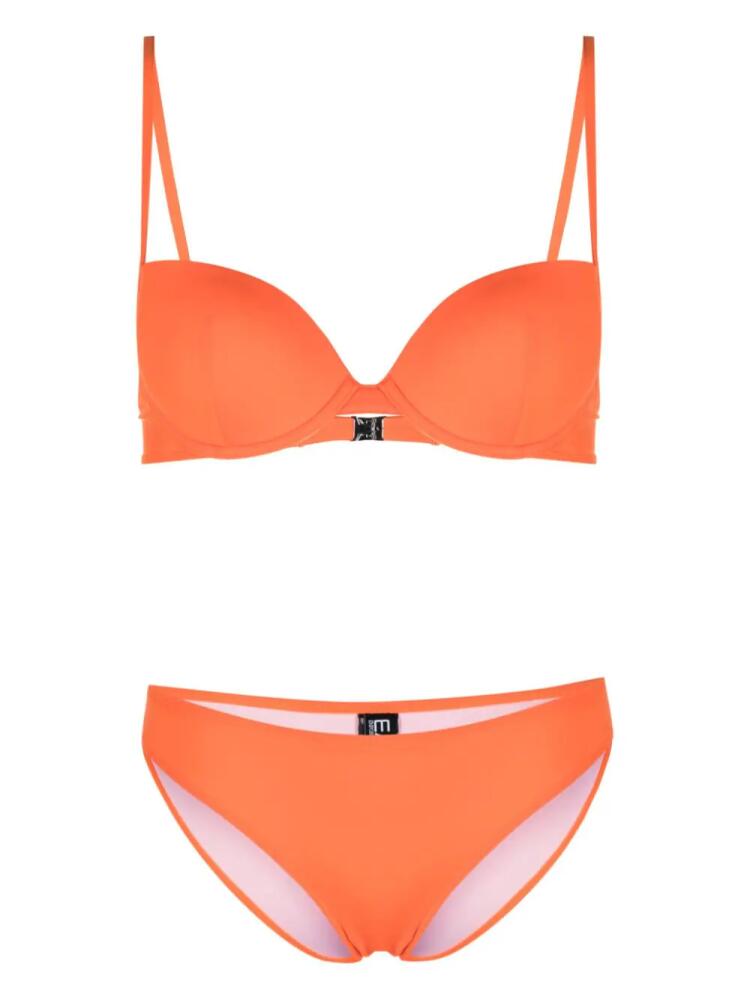 Ea7 Emporio Armani logo-print bikini set - Orange Cover