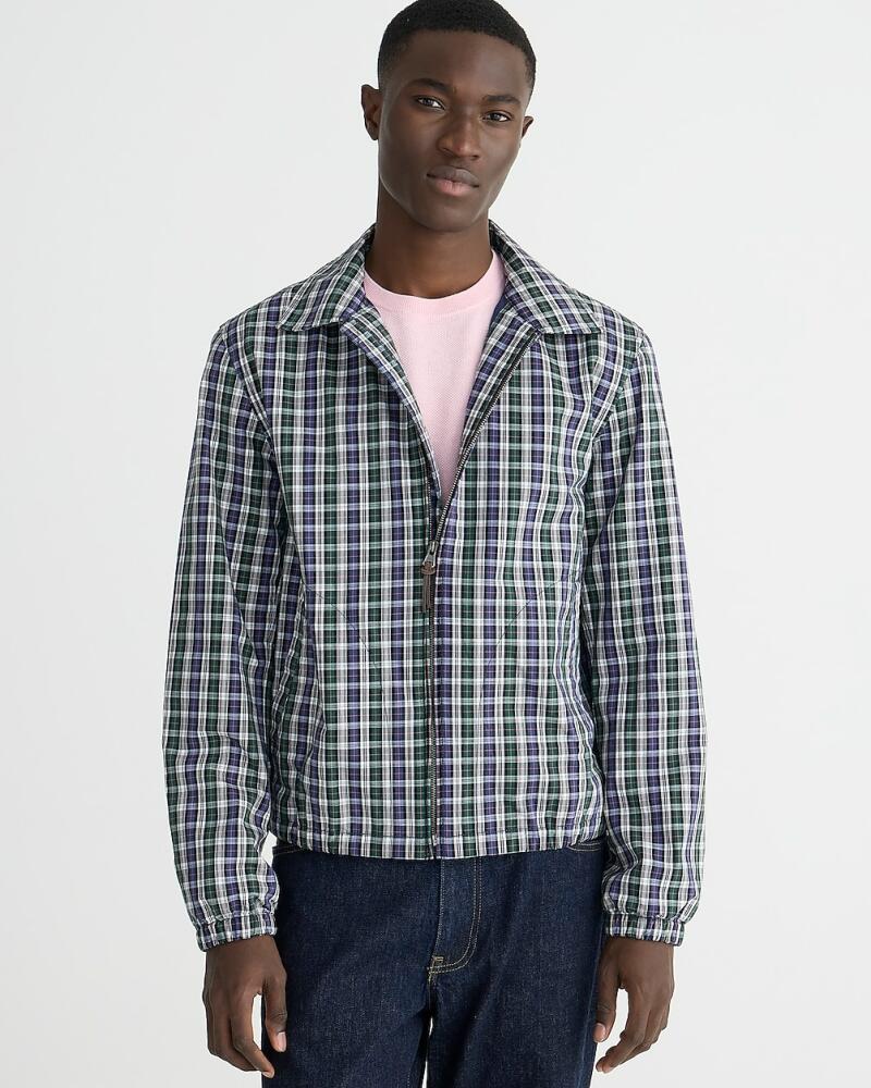 J.Crew Harrington jacket in plaid cotton twill Cover