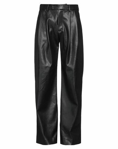 Amiri Man Pants Black Polyester, Polyurethane Cover