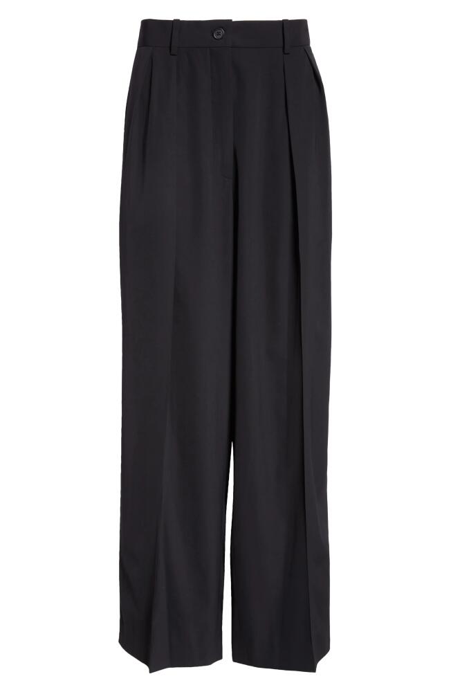 The Row Igor Wide Leg Pants in Black Cover