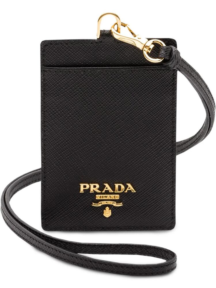 Prada ID holder lanyard - Black Cover