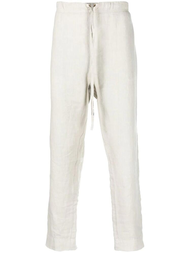 Nick Fouquet drawstring-waistband straight leg trousers - Neutrals Cover