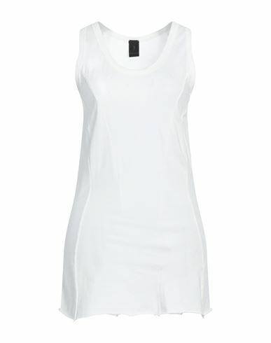 Masnada Woman Tank top White Cotton Cover