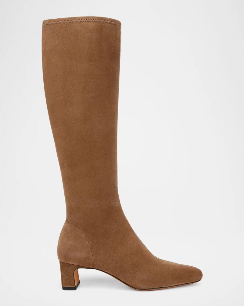 Vince Saira Suede Kitten Knee Boots Cover