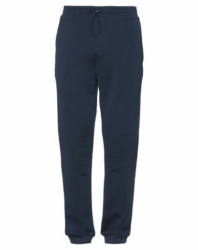 Bikkembergs Man Pants Midnight blue Cotton, Polyester, Elastane Cover