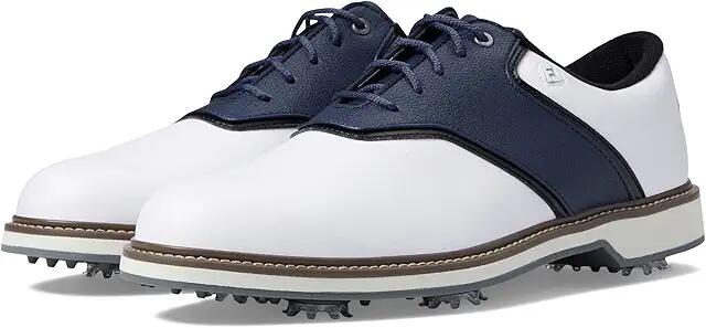 FootJoy FJ Originals Golf Shoes (White/Navy) Men's Shoes Cover