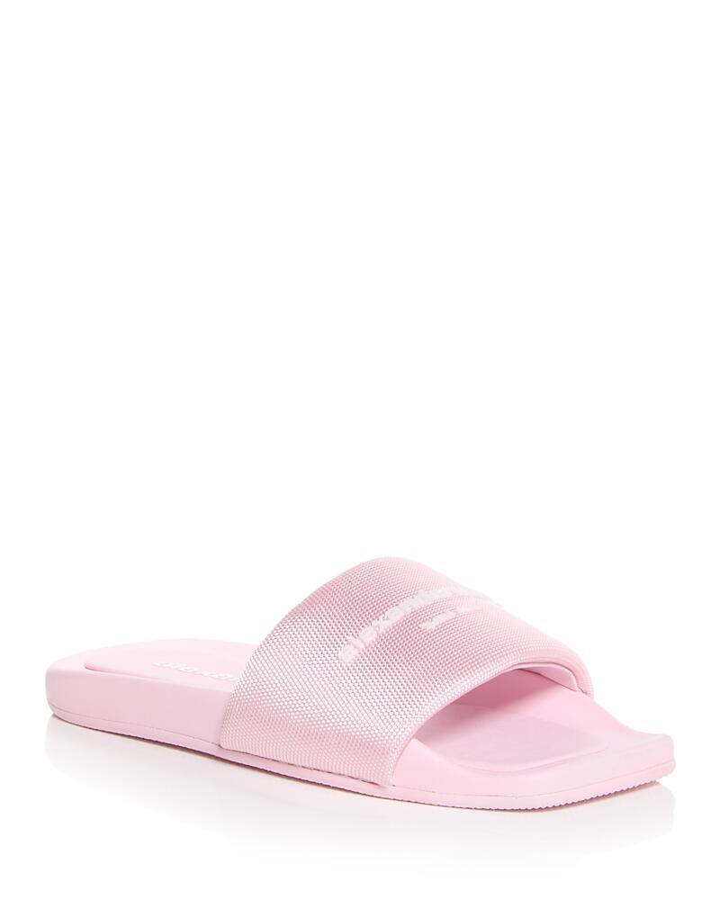 Alexander Wang Women's Logo Pool Slides Cover