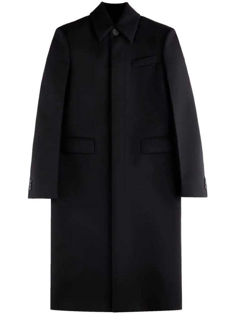 Tod's Concealed-fastening coat - Black Cover