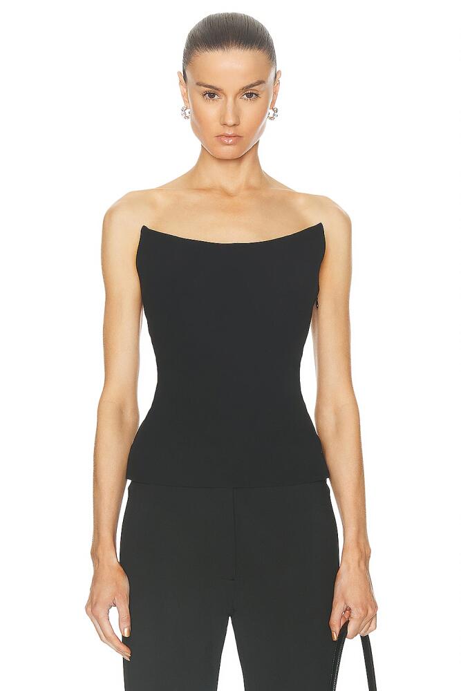 Givenchy Corset Bustier Top in Black Cover