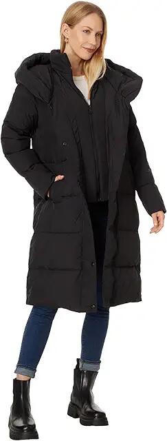 Lauren Ralph Lauren Pillow Clr Down (Black) Women's Coat Cover