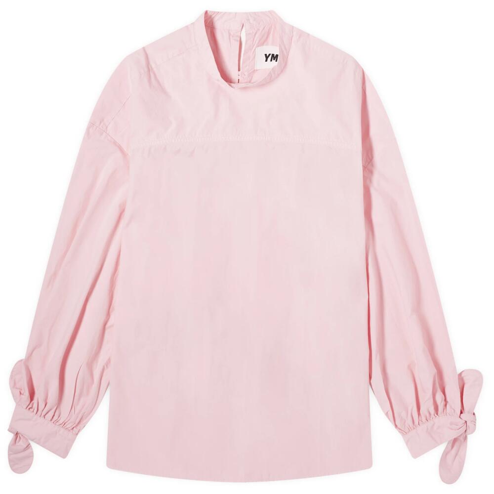 YMC Women's Rush Long Sleeve Shirt in Pink Cover