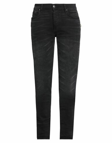 Amiri Man Jeans Black Cotton, Elastane Cover