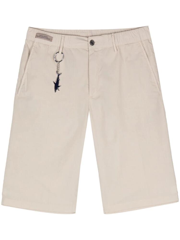 Paul & Shark keyring-attachment cotton shorts - Neutrals Cover