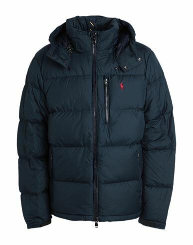 Polo Ralph Lauren The Gorham Down Jacket Man Puffer Navy blue Recycled polyester Cover