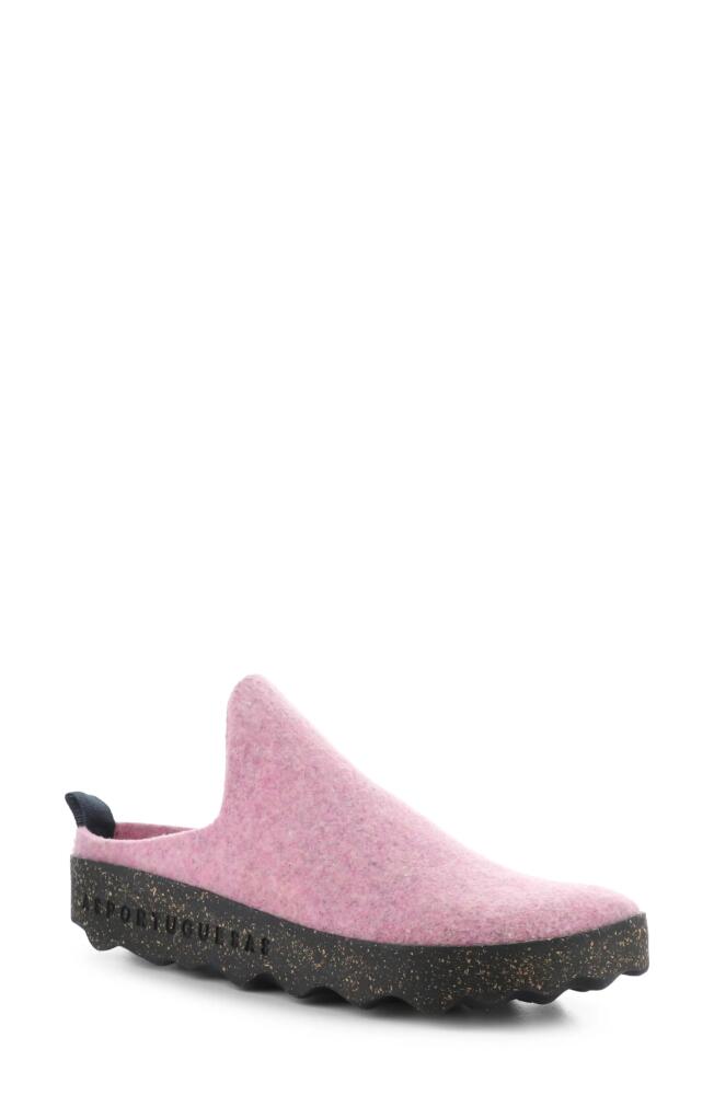 Asportuguesas by Fly London Fly London Come Sneaker Mule in 085 Pink Rewooly Cover